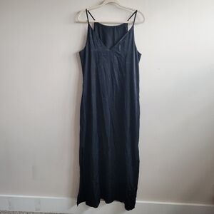 Baldwin Satin Slip Dress In Black